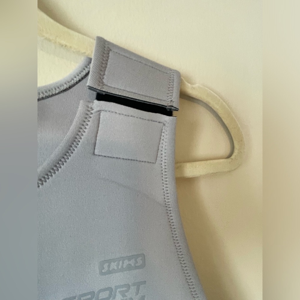 NWT Skims Scuba one piece Sport full length gray XL - Picture 10 of 14